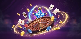 Verschiedene Casino-Spiele wie Slots, Roulette und Live-Spiele